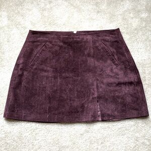 [BlankNYC] brand mini skirt in plum purple, size 30